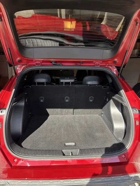 Deep-cleaned cargo space
